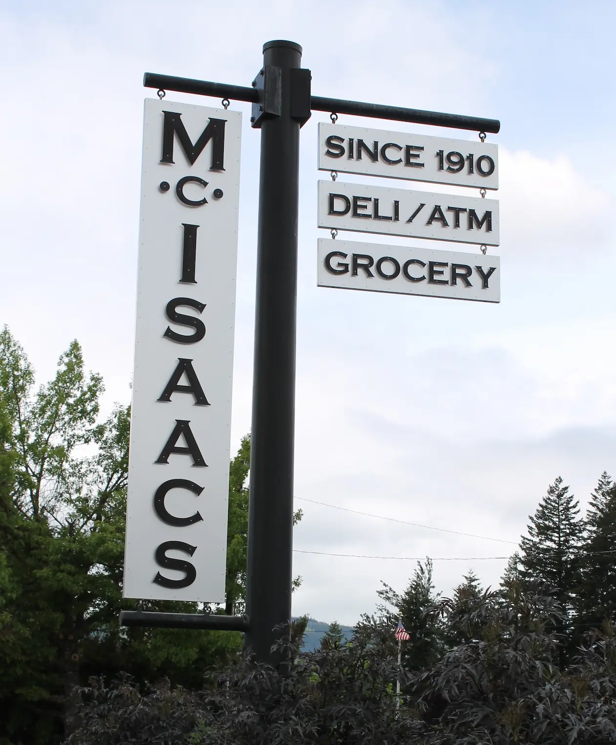 Historic McIsaac's Parkdale sign